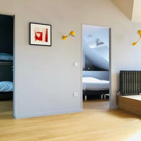 Semesterbostad Maison D'architecte En Plein Coeur D'honfleur Avec Bain Nordique *