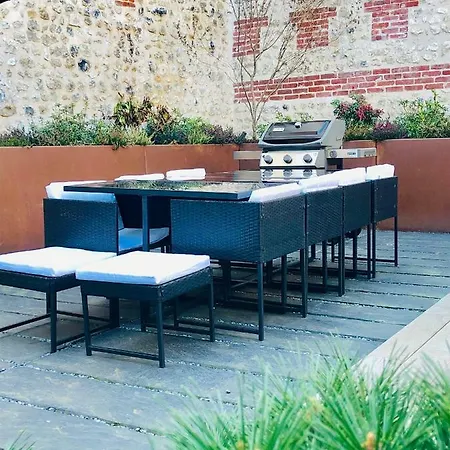 Maison D'architecte En Plein Coeur D'honfleur Avec Bain Nordique Дом отдыха Онфлёр